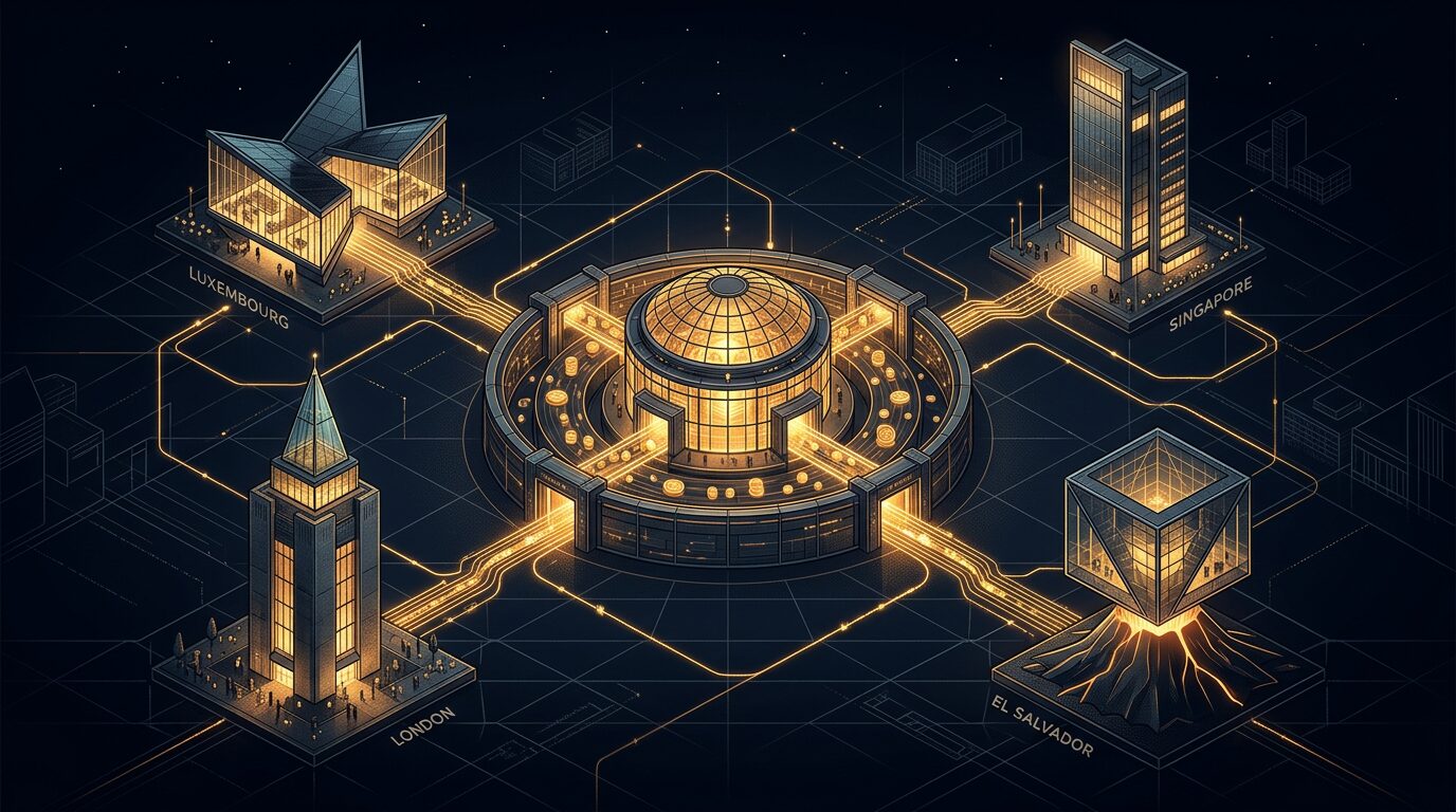 The architecture of a regulated digital security.